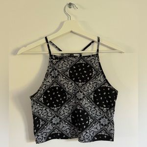 Boho Style H&M DIVIDED Crop Top